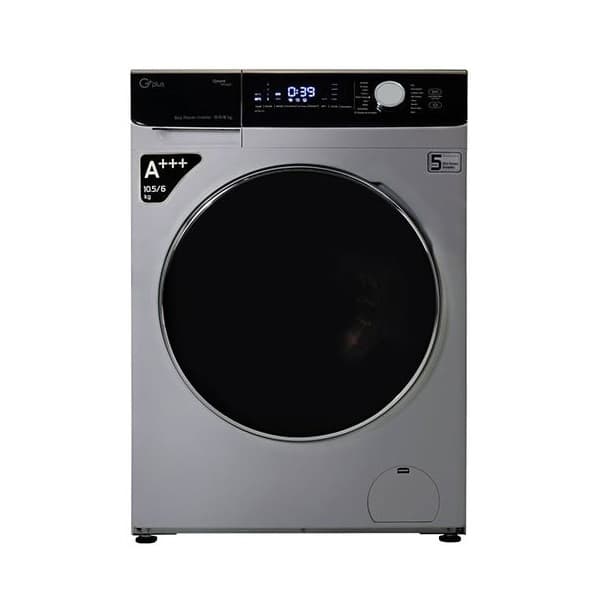 ماشین لباسشویی جی پلاس مدل KD1048T ظرفیت10.5کیلوگرم