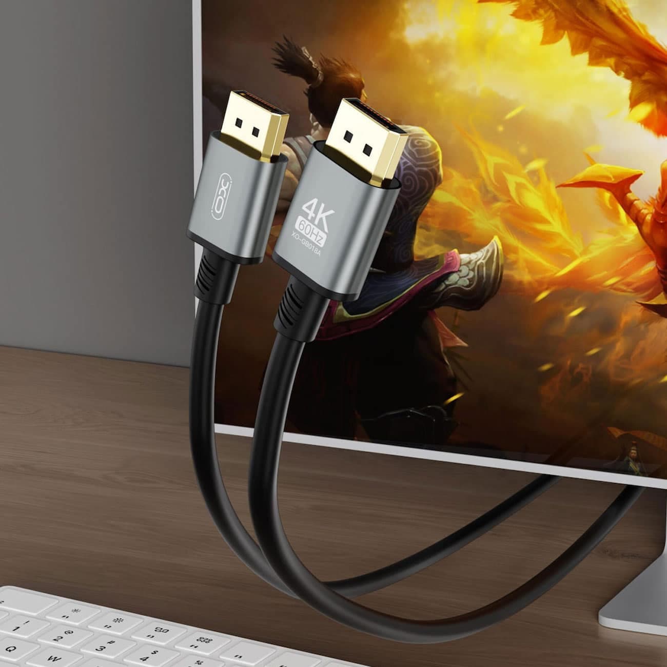 کابل DisplayPort ایکس او XO مدل GB018B طول 5 متر — تصویر ۱۰