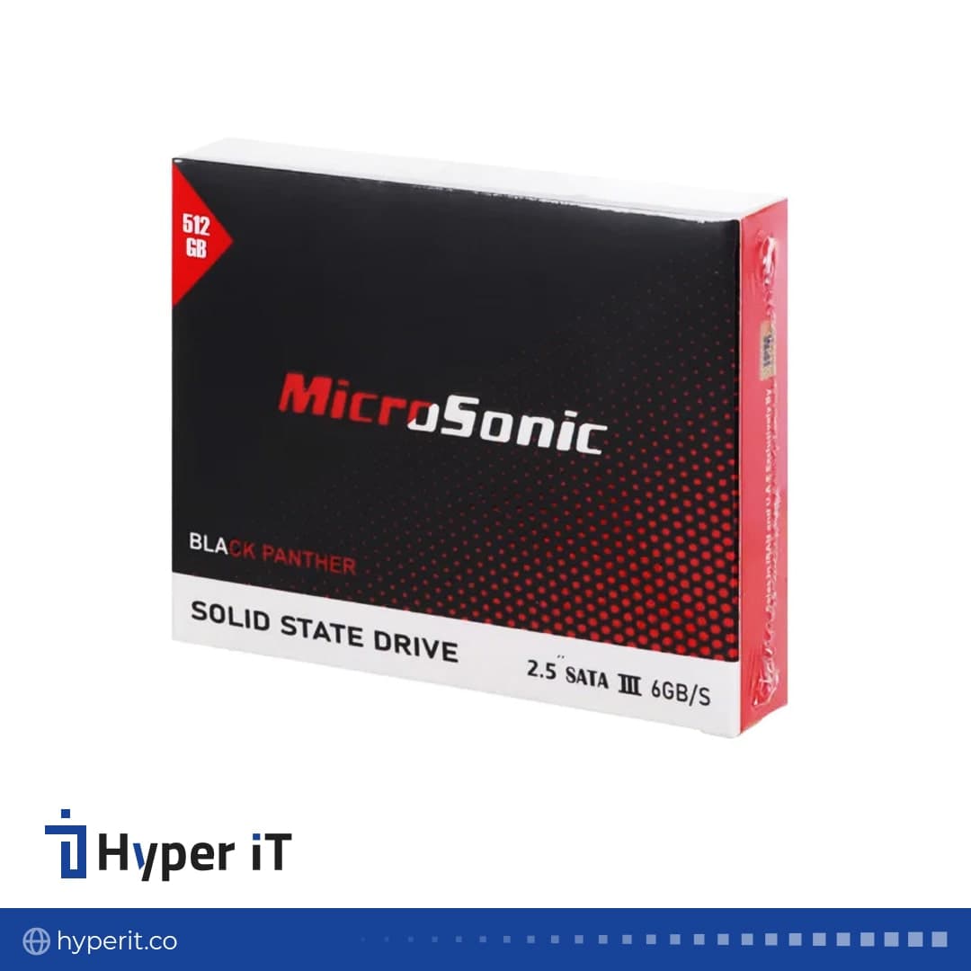 هارد اینترنال میکروسونیک مدل MICROSONIC SSD black panther ظرفیت 1ترابایت — تصویر ۲