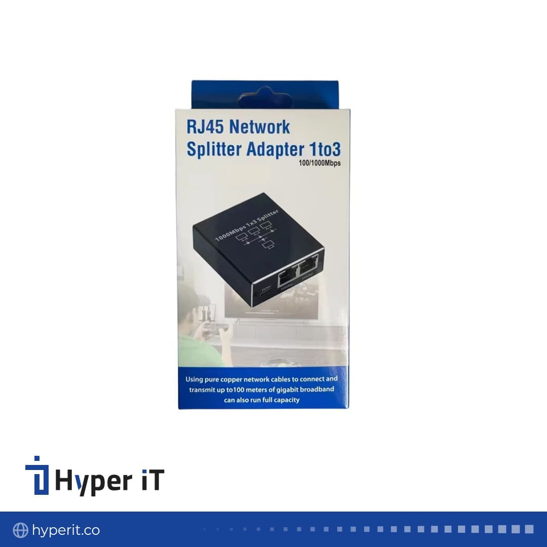 اسپلیتر حرفه ای IFORTECH RJ45 1 TO 3 IF-BOX