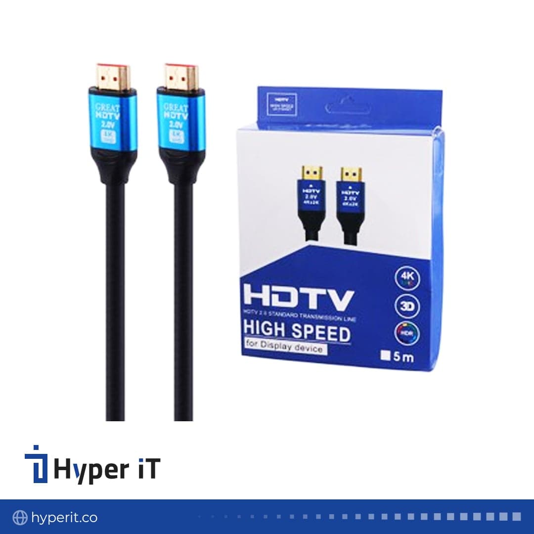 کابل HDMI HDTV V2.1 4K طول 1.5متر — تصویر ۴