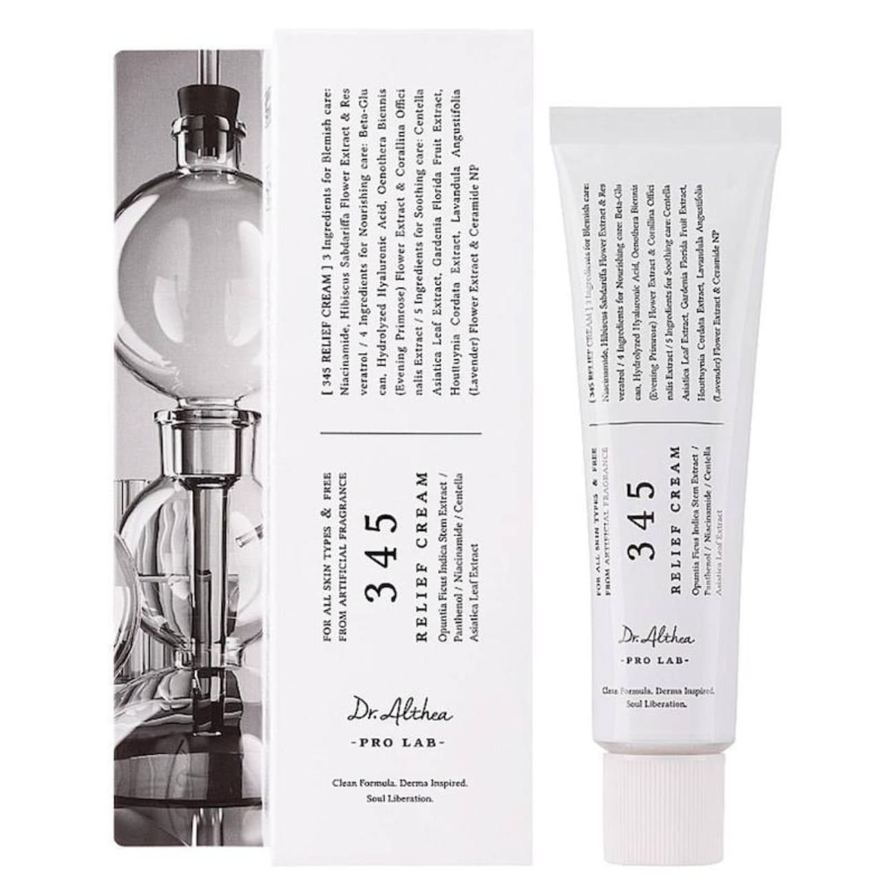کرم تسکین دهنده صورت دکتر آلتیا Dr.Althea مدل 345 حجم 50ML — تصویر ۳