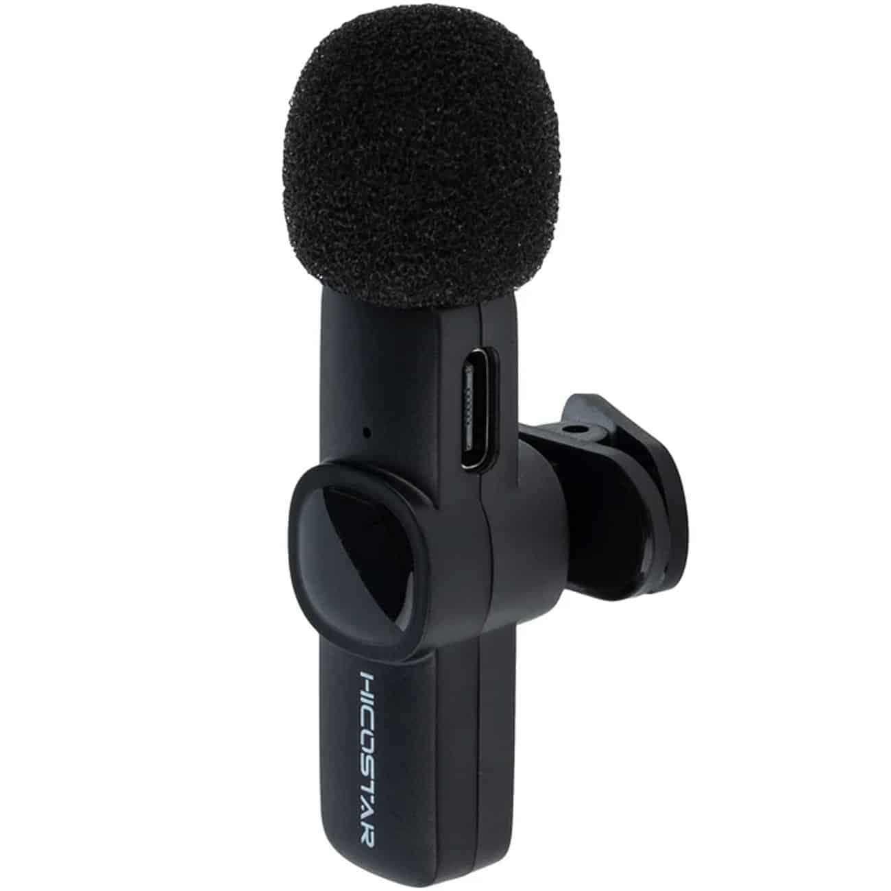 میکروفون یقه ای بی سیم لایتنینگ هایکواستار مدل HS-MC522i دو فرستنده — تصویر ۴
