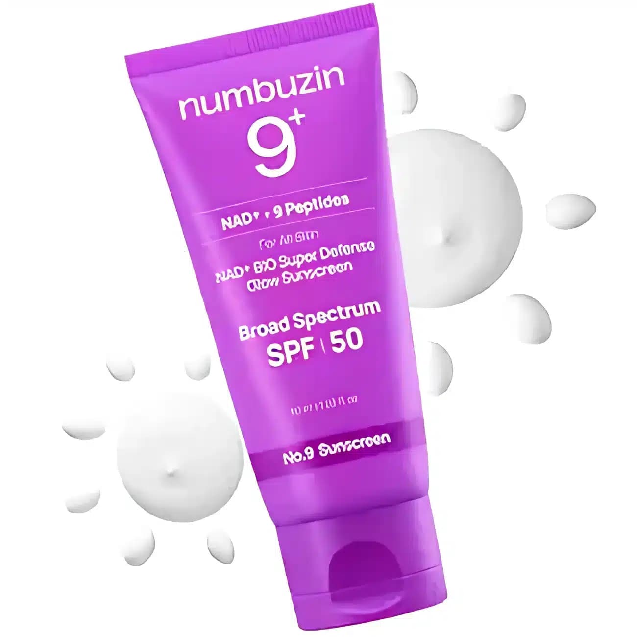 اسنس ضد آفتاب نامبوزین Numbuzin مدل 9+ حاوی NAD+ و پپتید با SPF50 — تصویر ۲