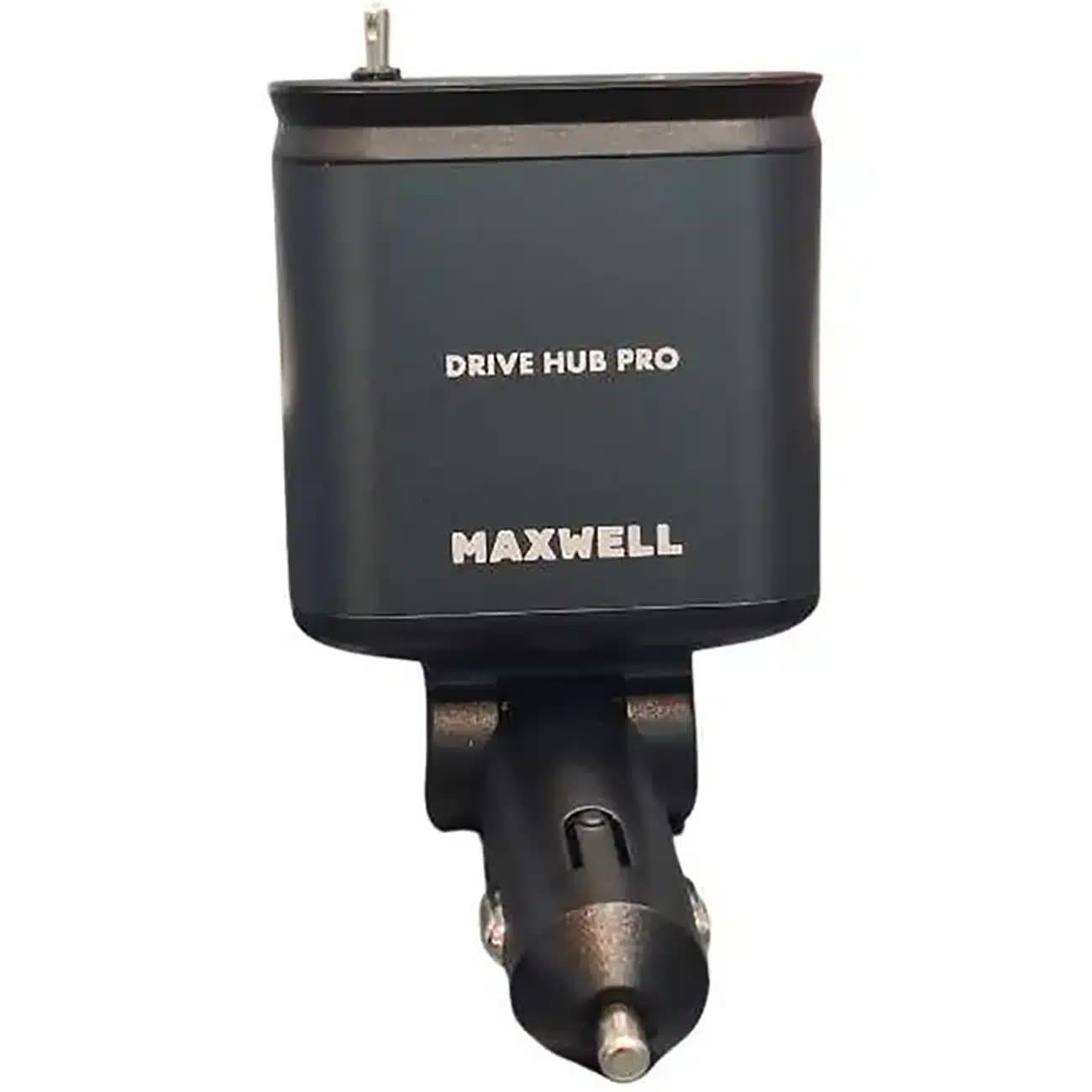 شارژر فندکی فست شارژ ماشین تایپ‌سی و یو‌اس‌بی 120 وات مکسول Maxwell Drive Hub Pro با کابل متصل تایپ‌سی و لایتنینگ — تصویر ۱۱