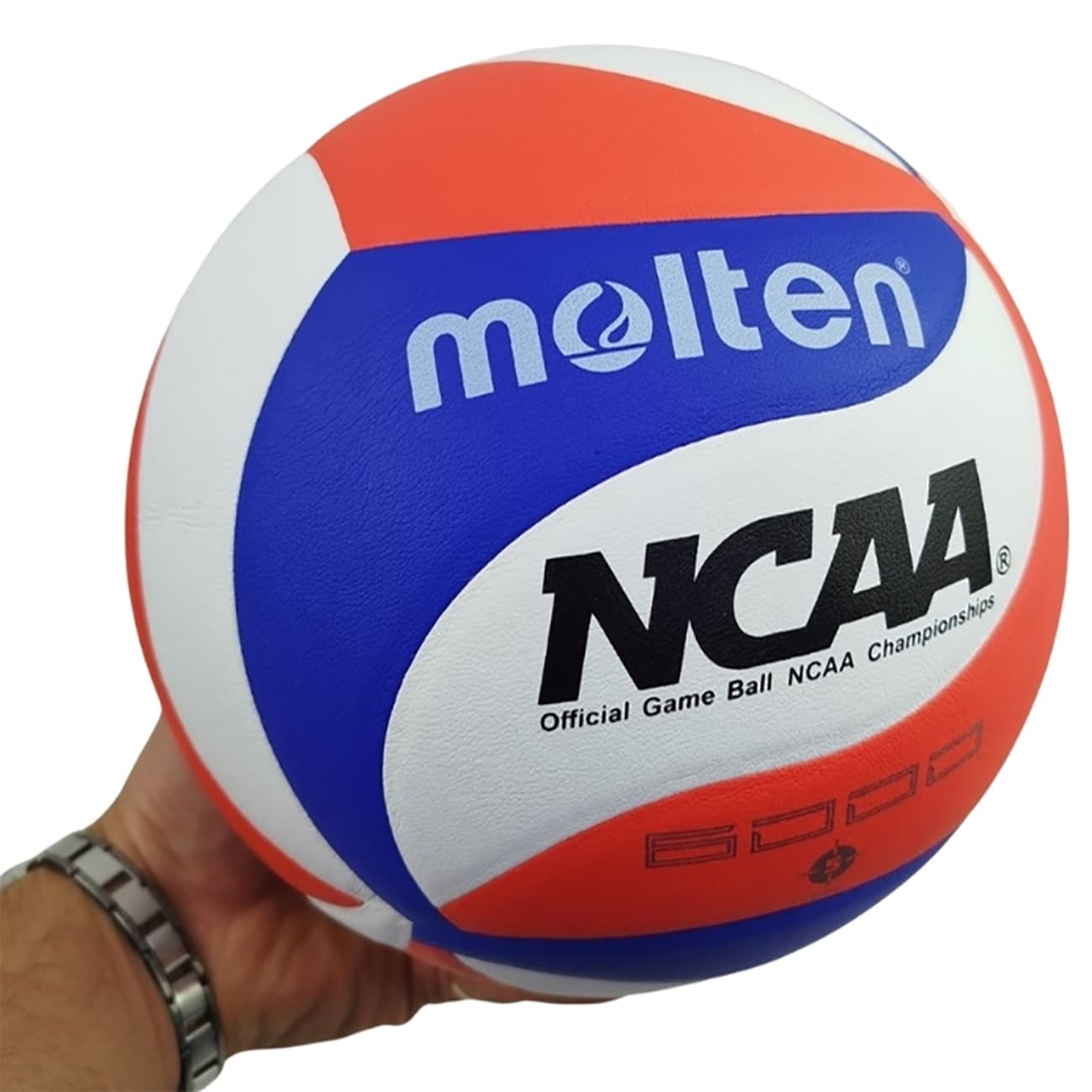 توپ والیبال مولتن Molten مدل V5M6000 طرح NCAA سایز 5 — تصویر ۶