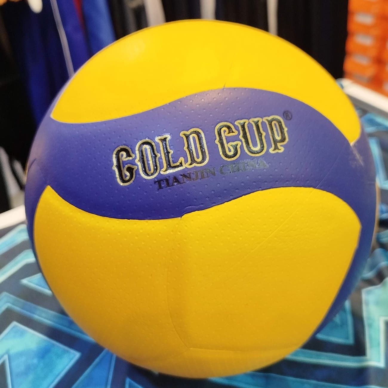 توپ والیبال گلدکاپ Gold Cup طرح میکاسا سایز 5 — تصویر ۳