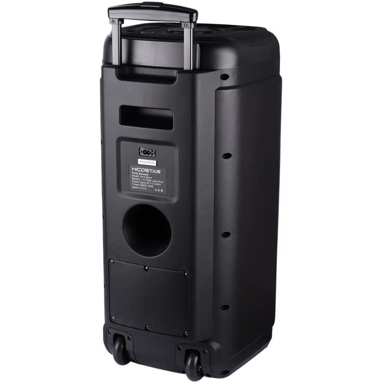 اسپیکر چمدانی بلوتوثی هایکو استار Hicostar مدل HPS-8016 — تصویر ۵