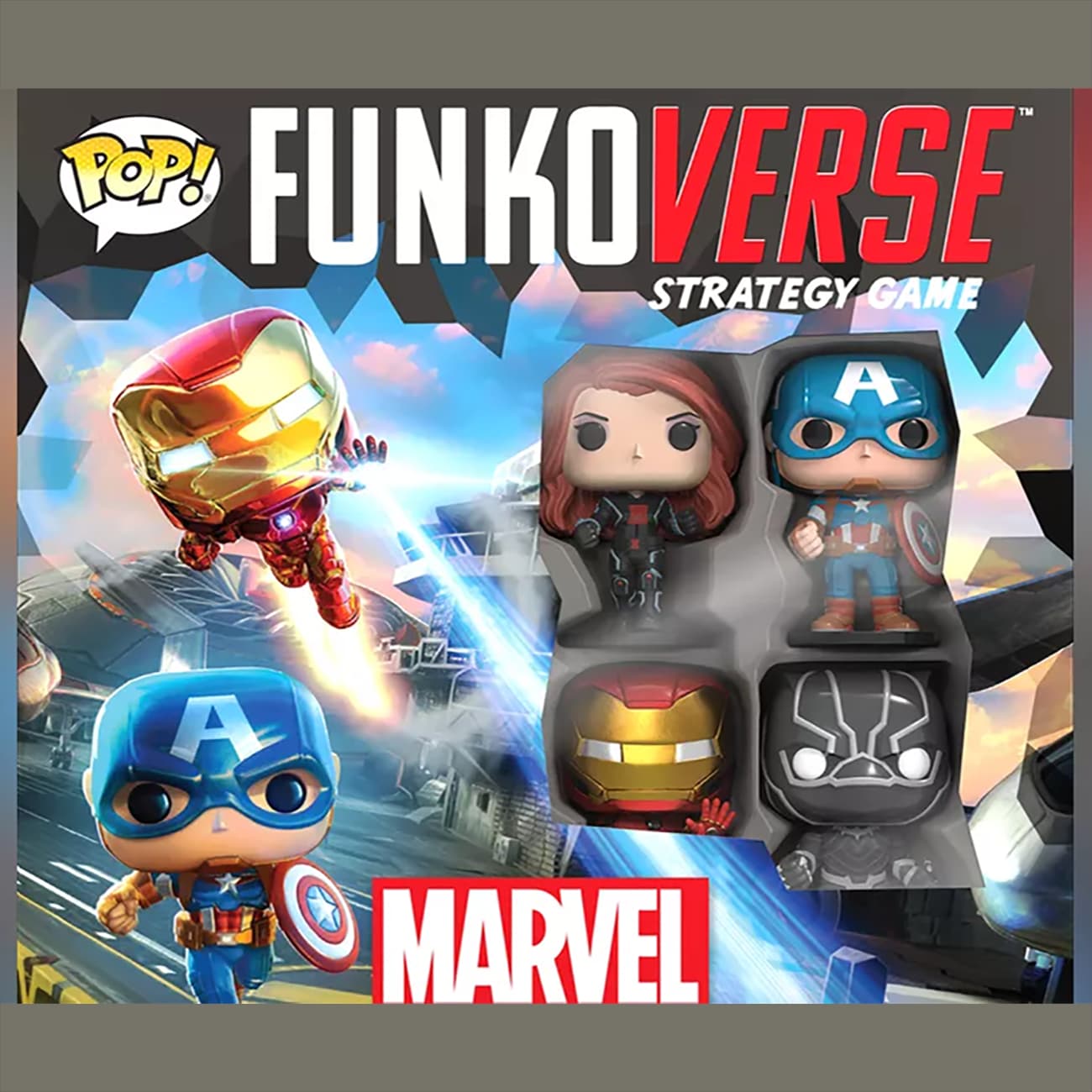 بازی فکری فانکوورس Funkoverse مدل Marvel 100 نسخه 4 کاراکتری — تصویر ۷
