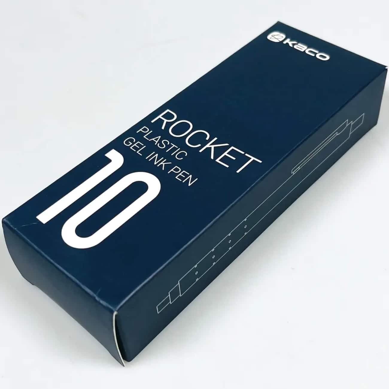 خودکار ژله‌ای کاکو KACO مدل ROCKET نوک 0.5 میلی‌متری 10 عددی — تصویر ۷