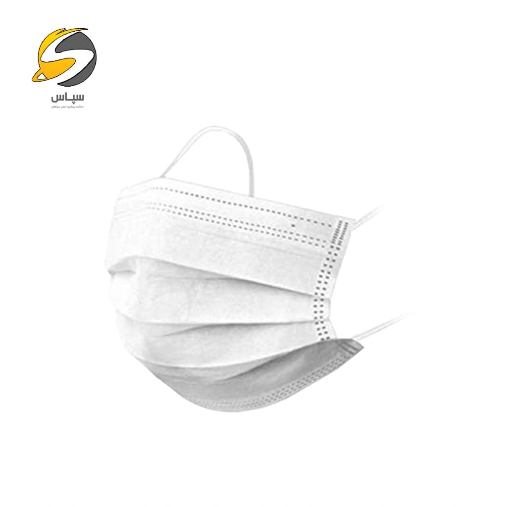ماسک یک بار مصرف سه لایه پزشکی سپاس — تصویر ۲