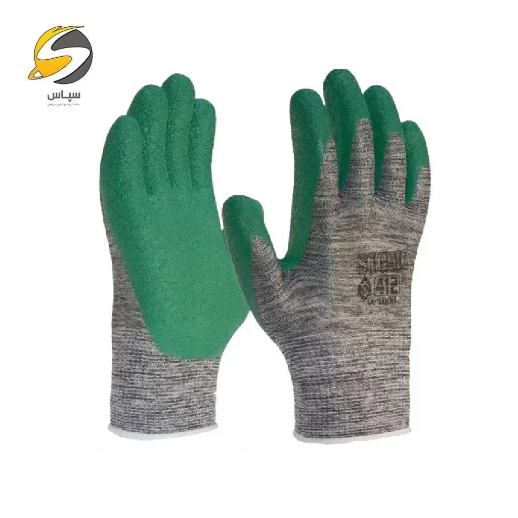 دستکش سیگما 412 | دستکش ایمنی لاتکس