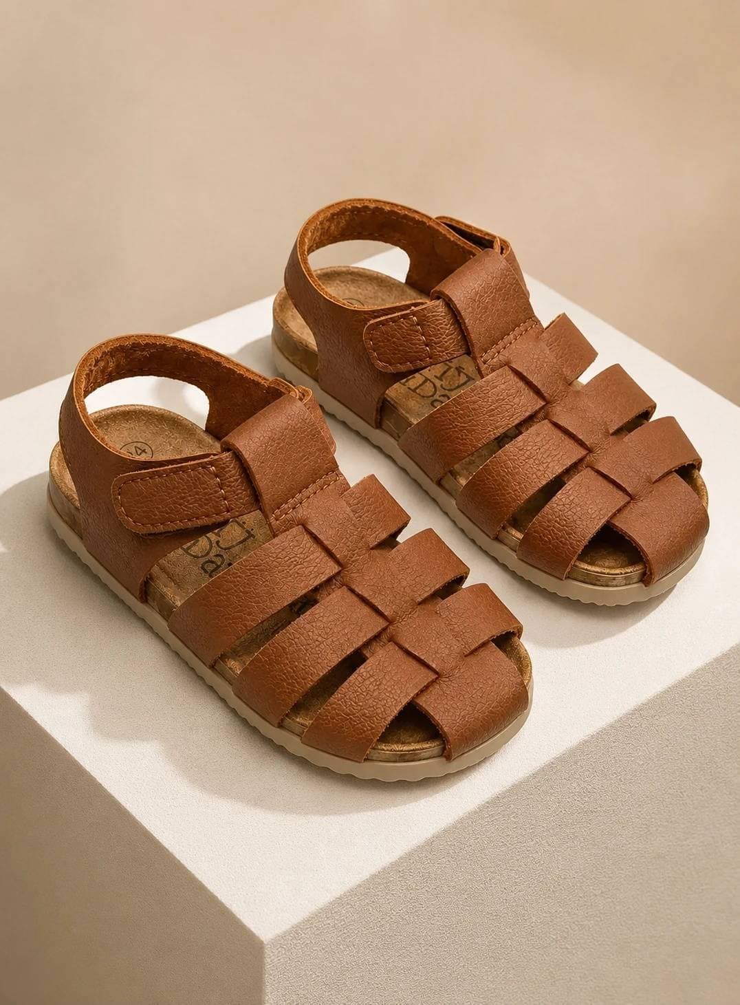 صندل یونیسکس تابستانی چرمی — تصویر ۳
