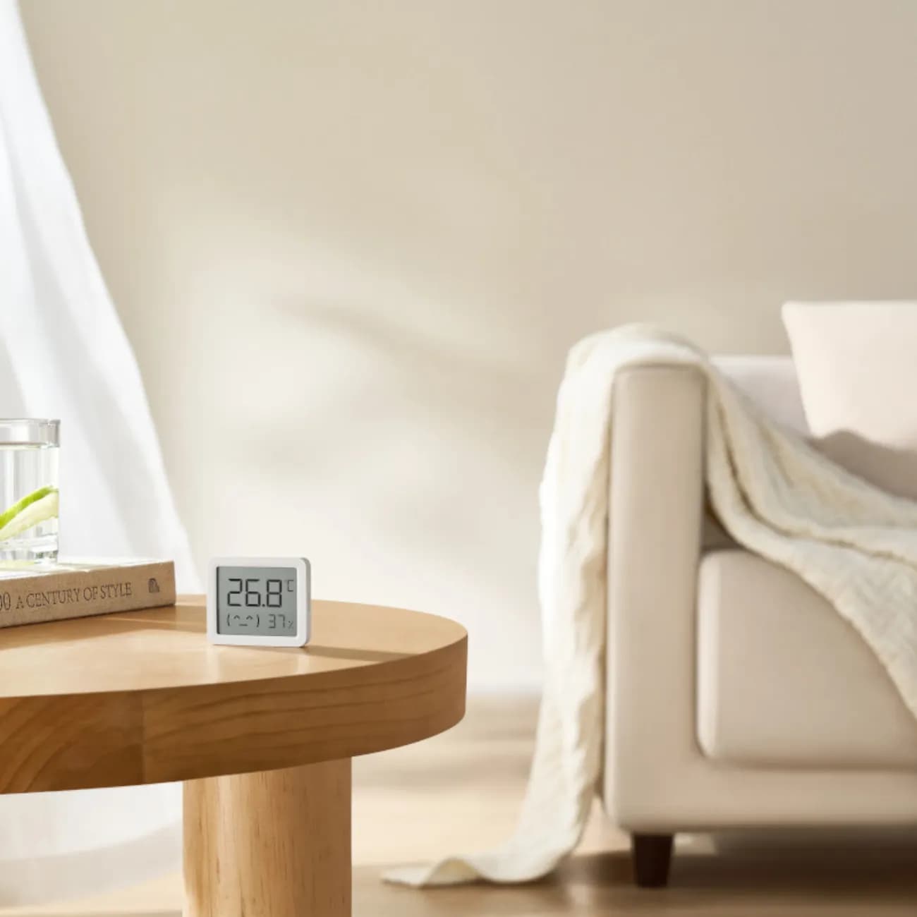 دماسنج و رطوبت سنج هوشمند شیائومی Xiaomi اصل مدل MJWSD06MMC — تصویر ۱۰