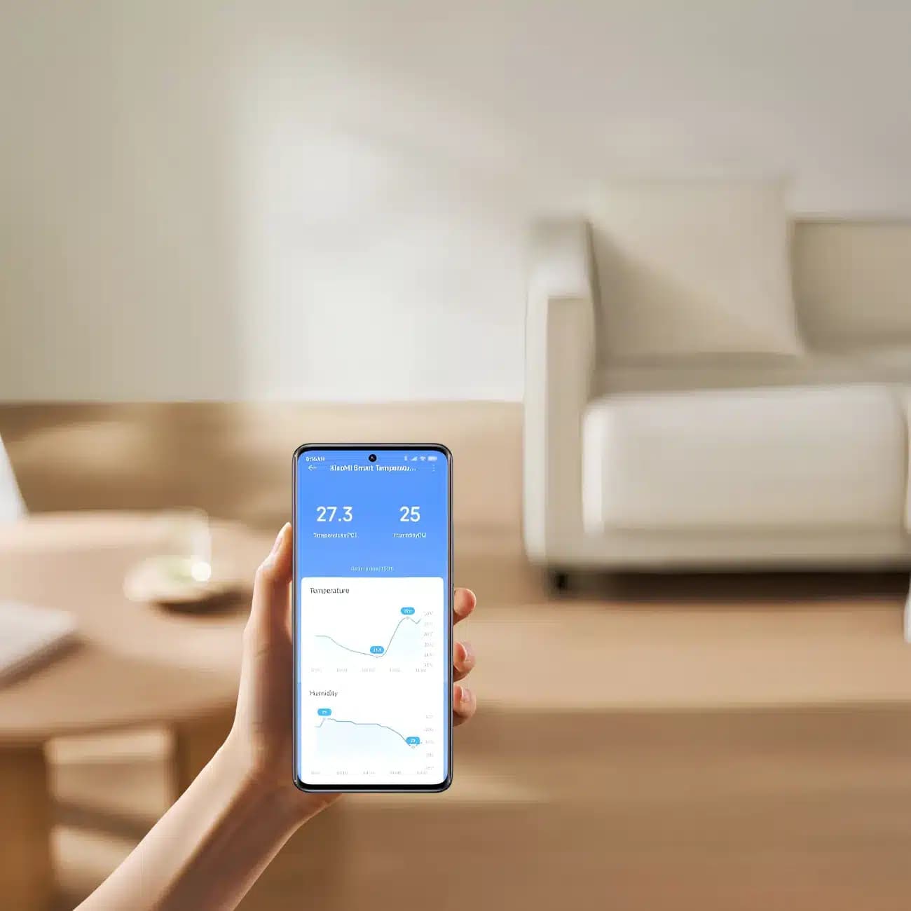 دماسنج و رطوبت سنج هوشمند شیائومی Xiaomi اصل مدل MJWSD06MMC — تصویر ۶