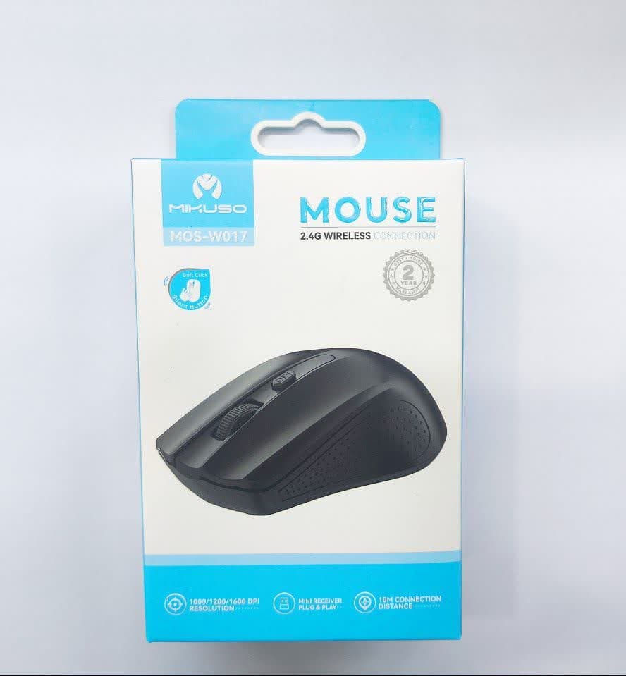 موس بی سیم سایلنت MIKUSO مدل MOS-W017 — تصویر ۴