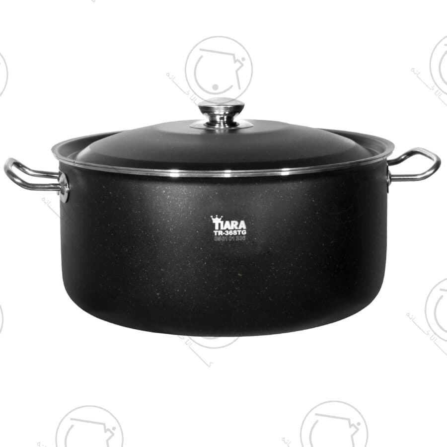 قابلمه تیارا مدل گرانیتی درب فلزی سایز 36 کد 6301030