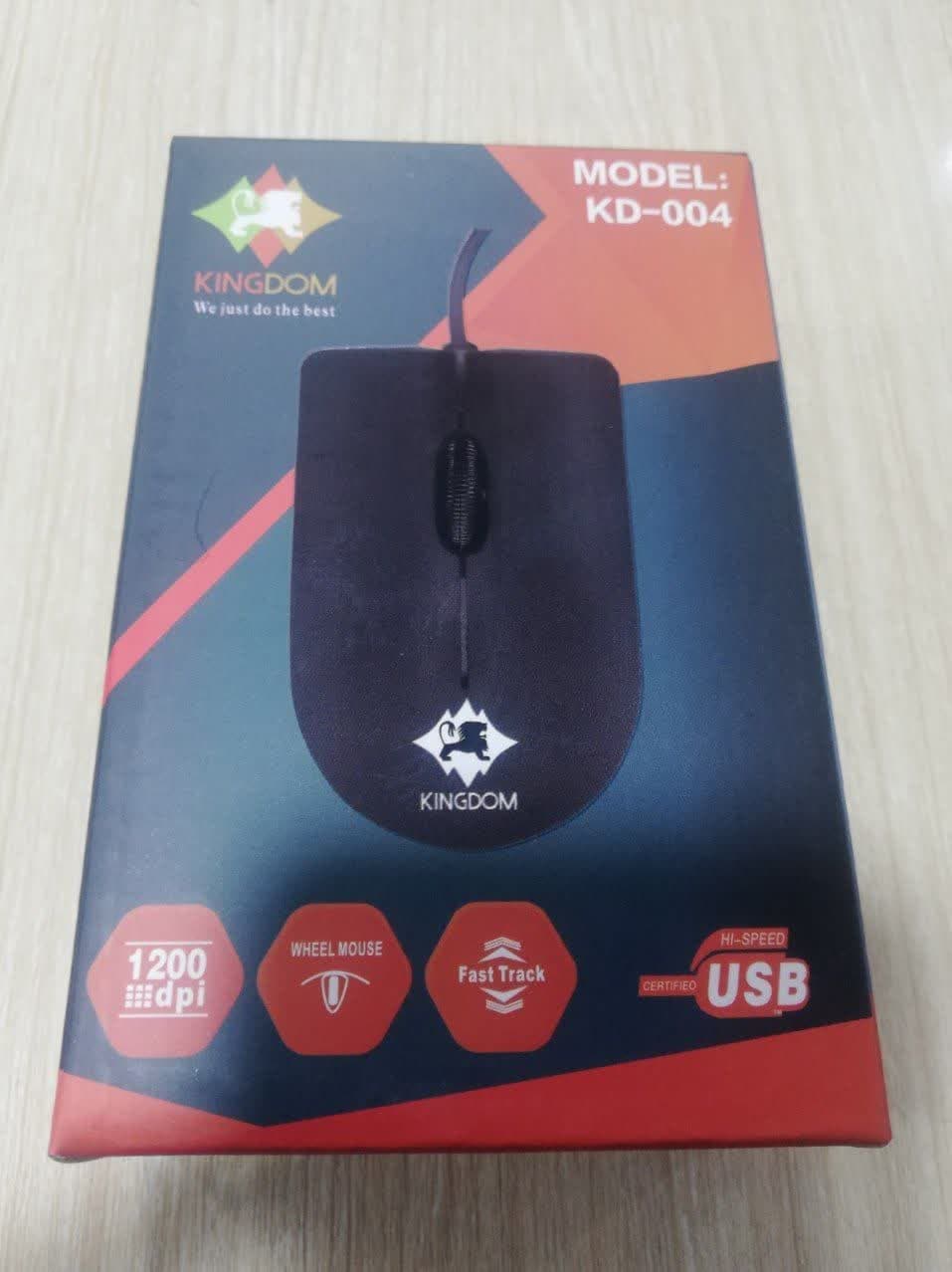 موس سیم دار KINGDOM مدل KD-004