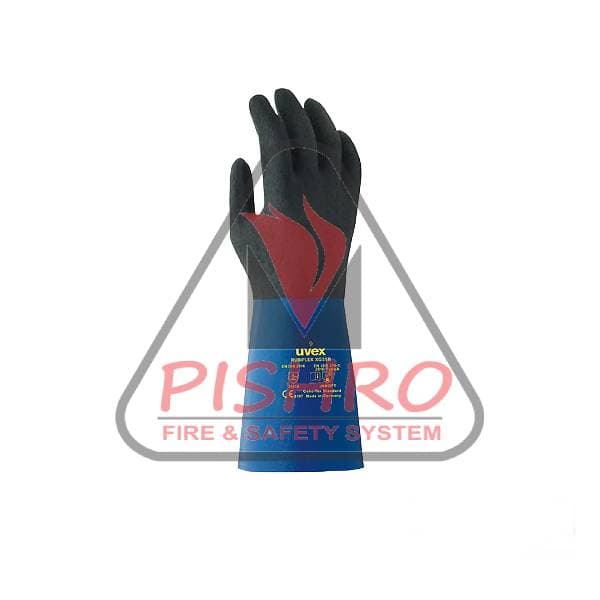 دستکش ضد اسید یووکس مدل Rubiflex S XG35B — تصویر ۵