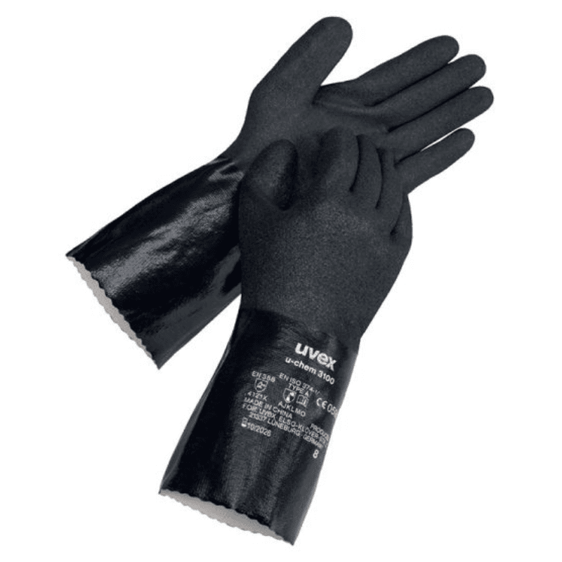 دستکش ضد اسید یووکس مدل u‑chem 3100 — تصویر ۶
