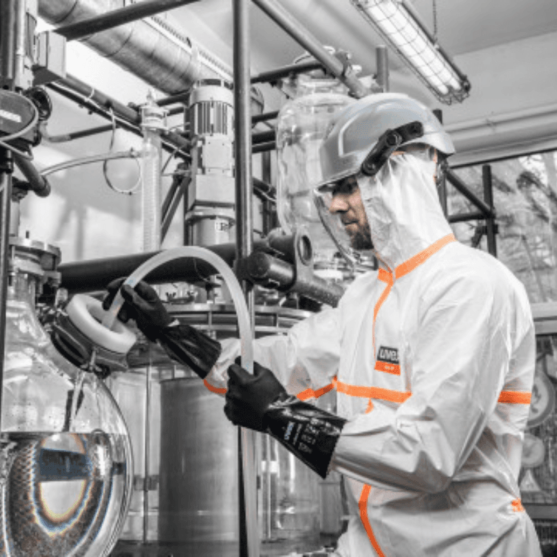 دستکش ضد اسید یووکس مدل u‑chem 3100 — تصویر ۷