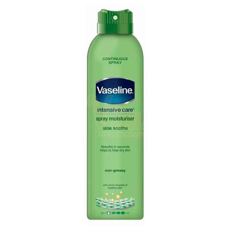 اسپری لوسیون وازلین آلوورا Aloe Soothe حجم 190 میل