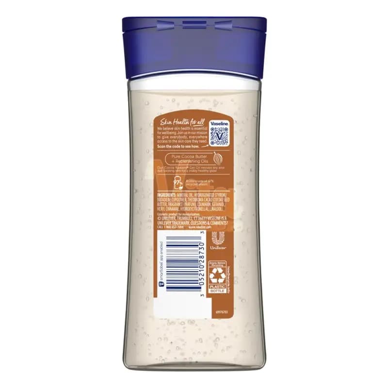 روغن بدن وازلین کاکائو Cocoa Radiant حجم 200 میل — تصویر ۳