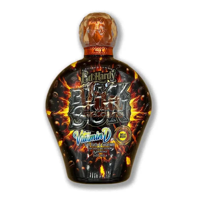 لوسیون سولار ویتامینه Ed Hardy Black Sun حجم 400 میل