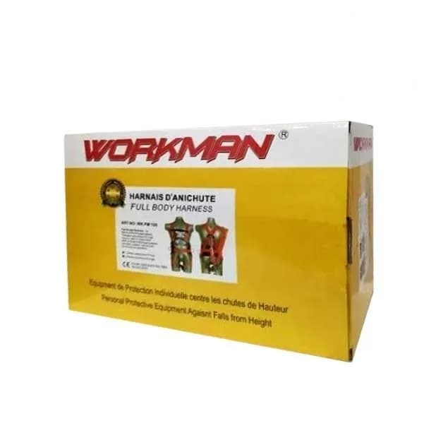 کمربند ایمنی هارنس برند WORKMAN دو لنیارد یا لنیارد Y — تصویر ۷