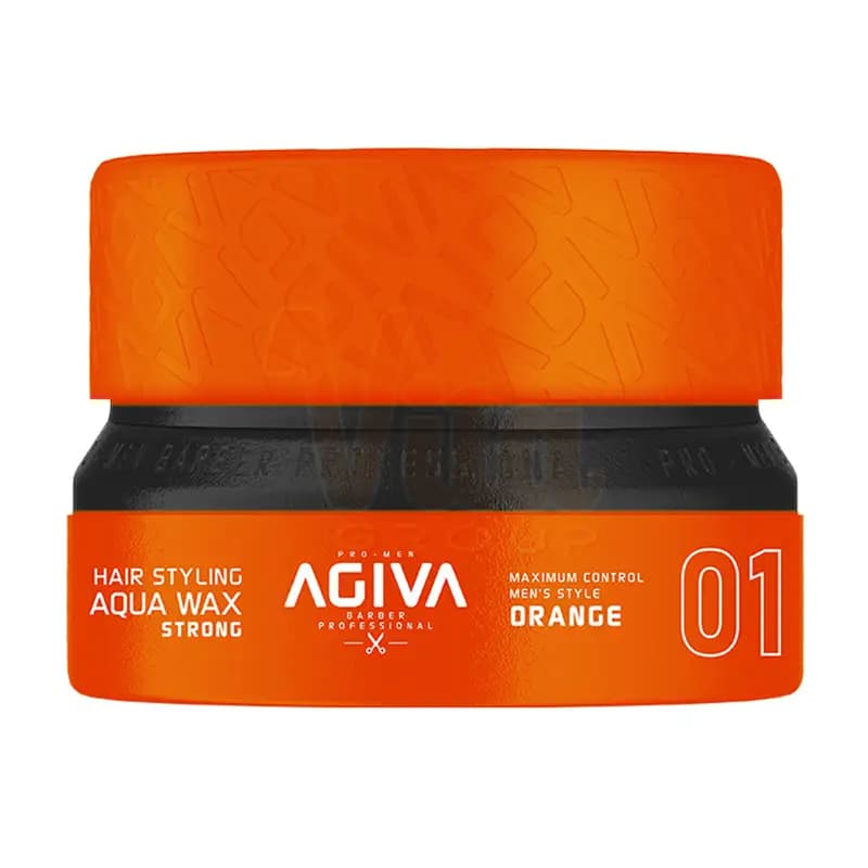 ژل واکس آگیوا 01 نارنجی Strong Orange حجم 155 میل