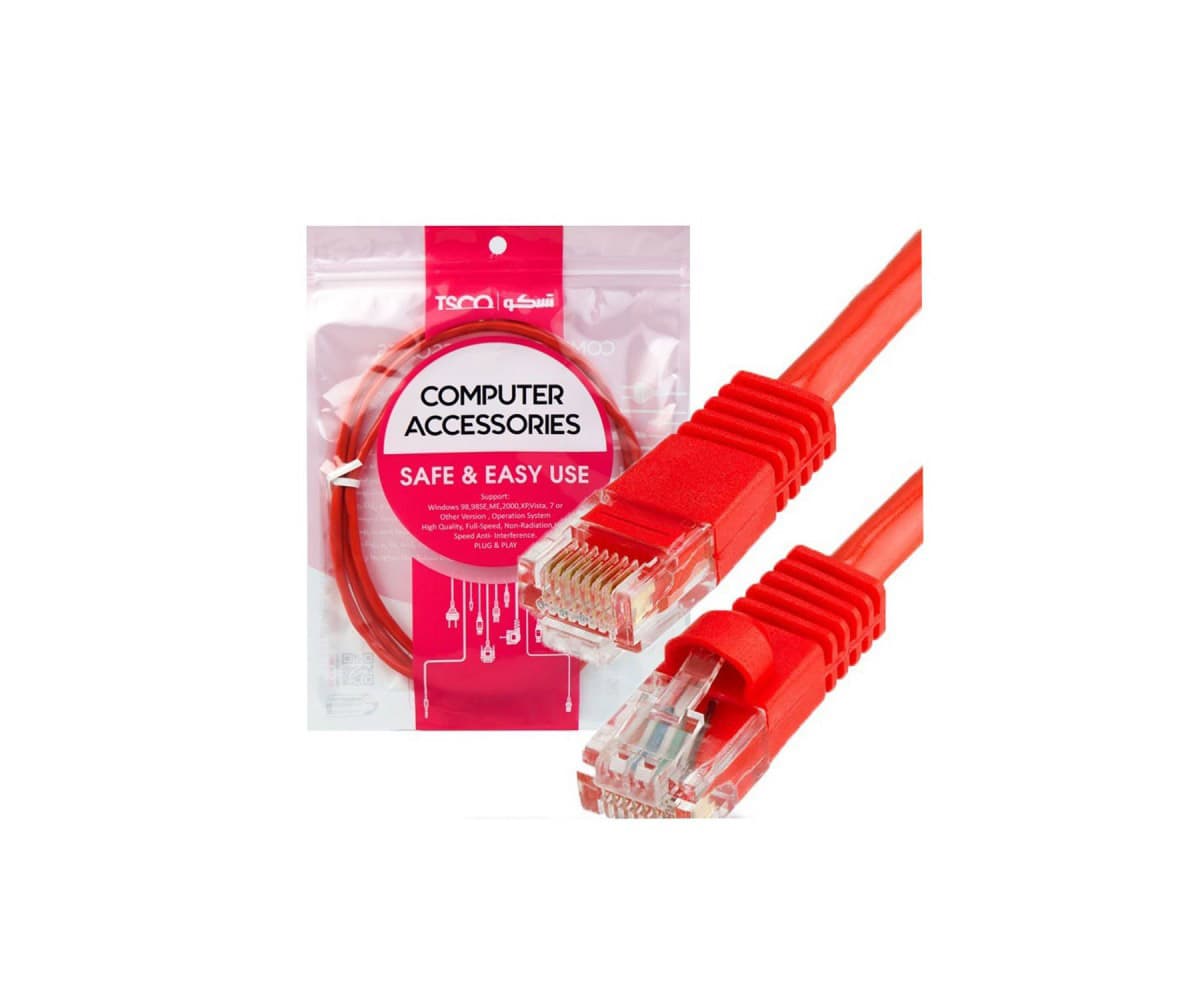 کابل شبکه 1.5 متری CAT5 TNC515 CCU تسکو