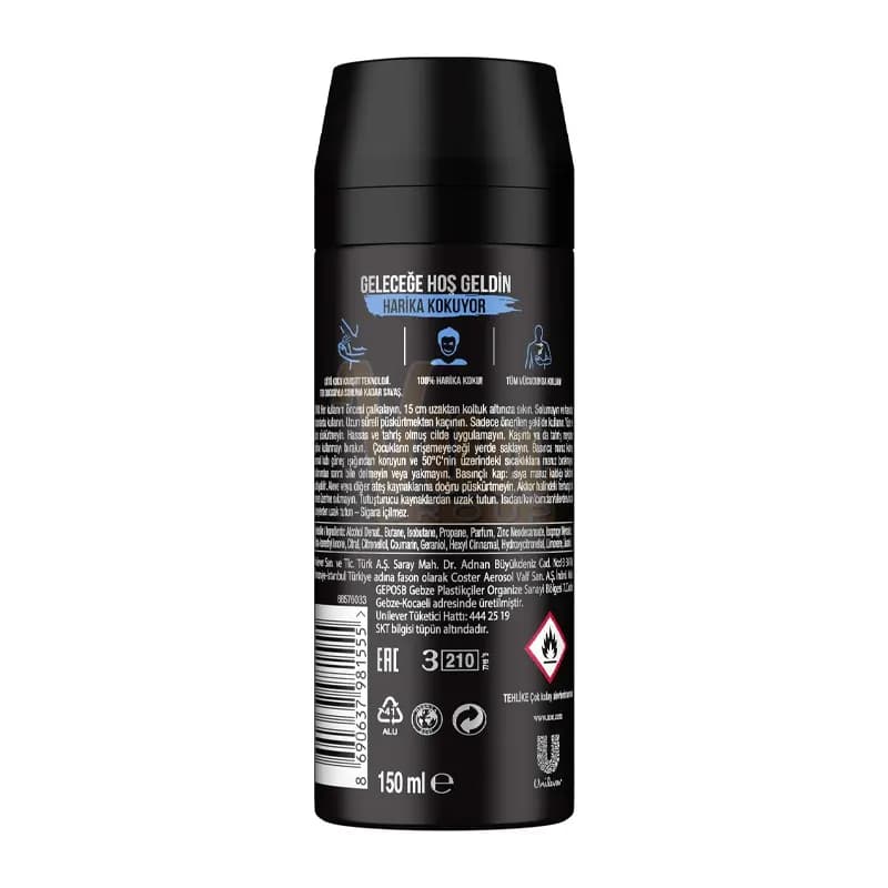 اسپری Axe Refreshed اکس رفرشد حجم 150 میل — تصویر ۴