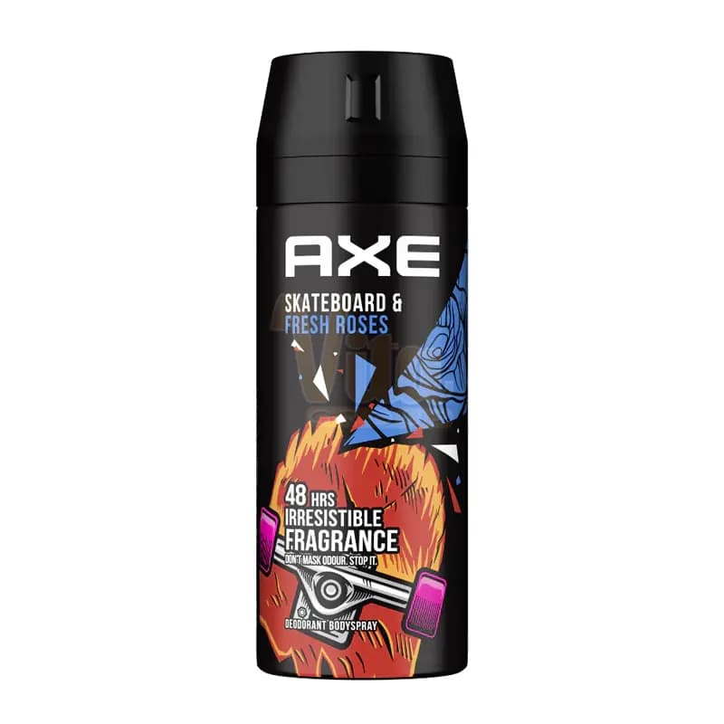اسپری Axe Skateboard اکس اسکیت برد حجم 150 میل — تصویر ۲