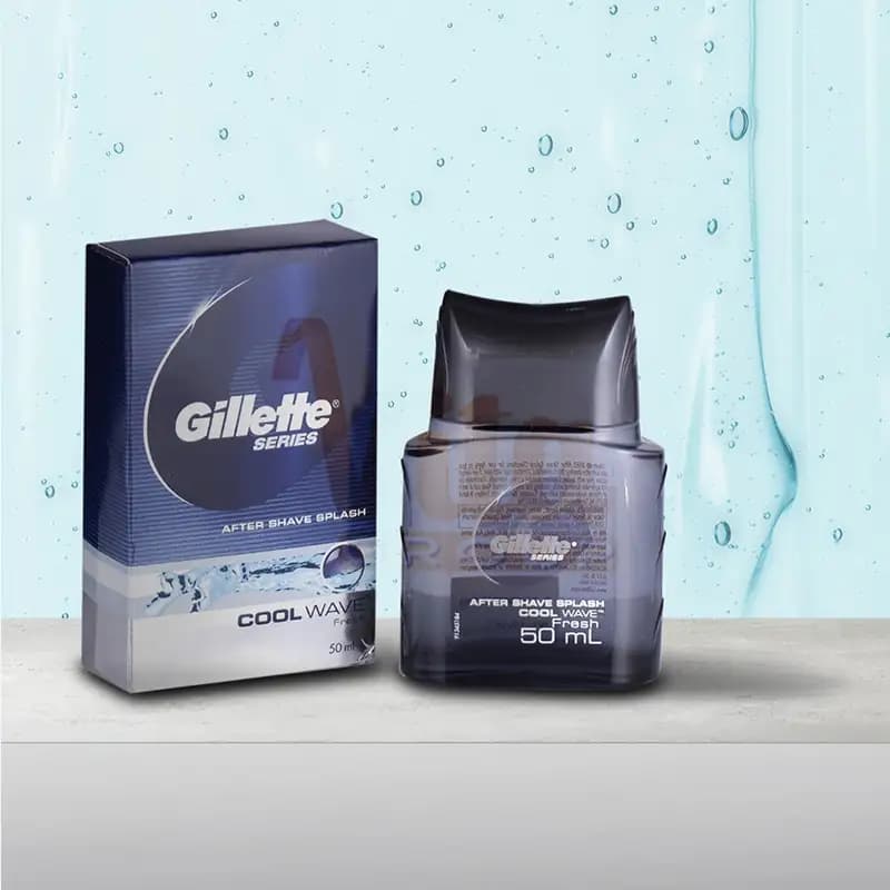 افترشیو کول ویو ژیلت Cool Wave AfterShave حجم 50 میل — تصویر ۷