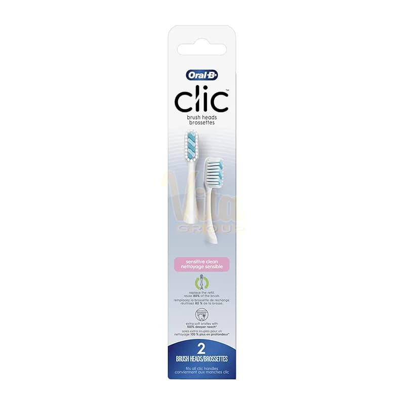 یدک سنستیو کلین اورال بی کلیک Oralb Clic Sensitive Clean