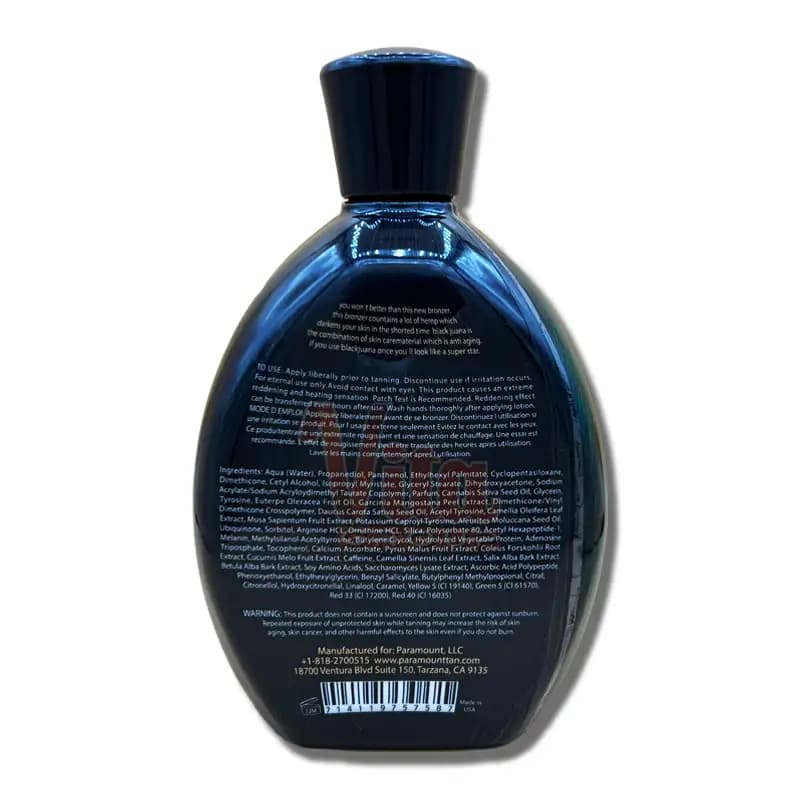 لوسیون سولار Paramount Black Juana حجم 400 میل — تصویر ۳