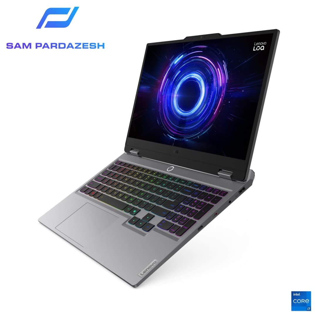 لپ تاپ گیمینگ لنوو 15.6 اینچی Lenovo LOQ 15IRX10 Core i5 13450HX 12GB DDR5 2TB SSD RTX5050 8GB — تصویر ۶