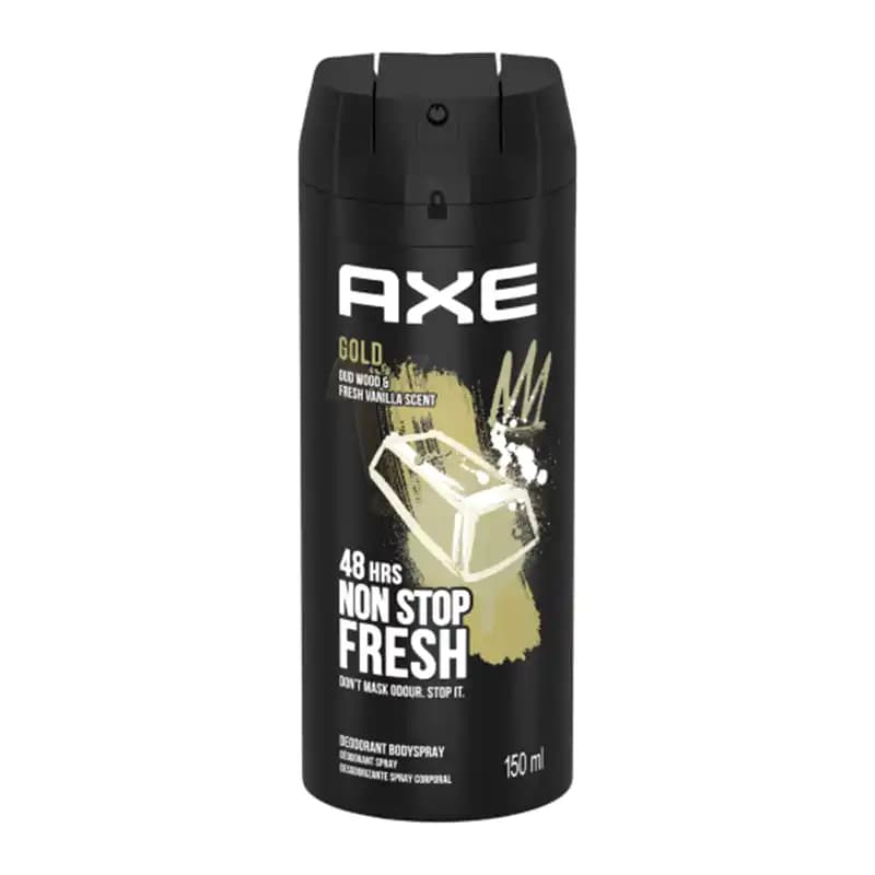 اسپری Axe Gold اکس گلد حجم 150 میل — تصویر ۴