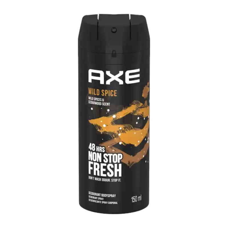 اسپری Axe Wild Spice اکس وایلد اسپایس حجم 150 میل — تصویر ۴