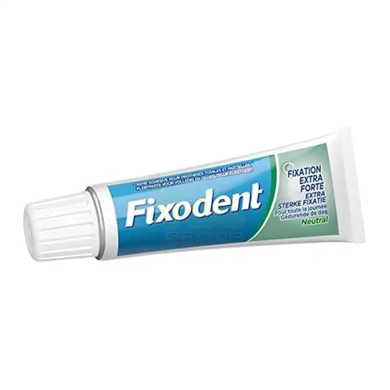 چسب دندان مصنوعی Fixodent Neutral فیکسودنت سبز — تصویر ۳