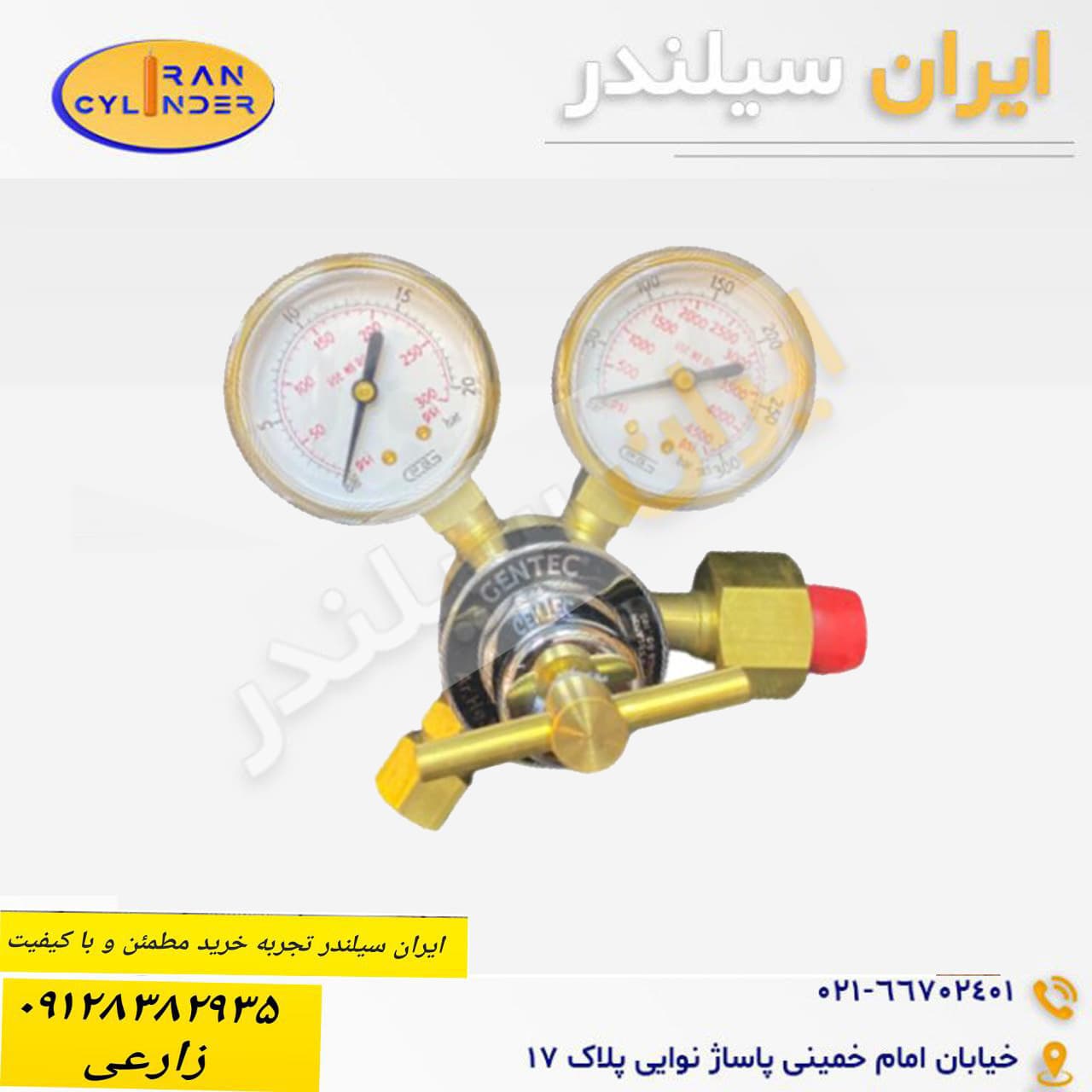 مانومتر اکسیژن 7 بار جنتک آمریکا