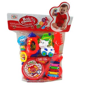 پک جغجغه 8 عددی نوزاد Baby conter
