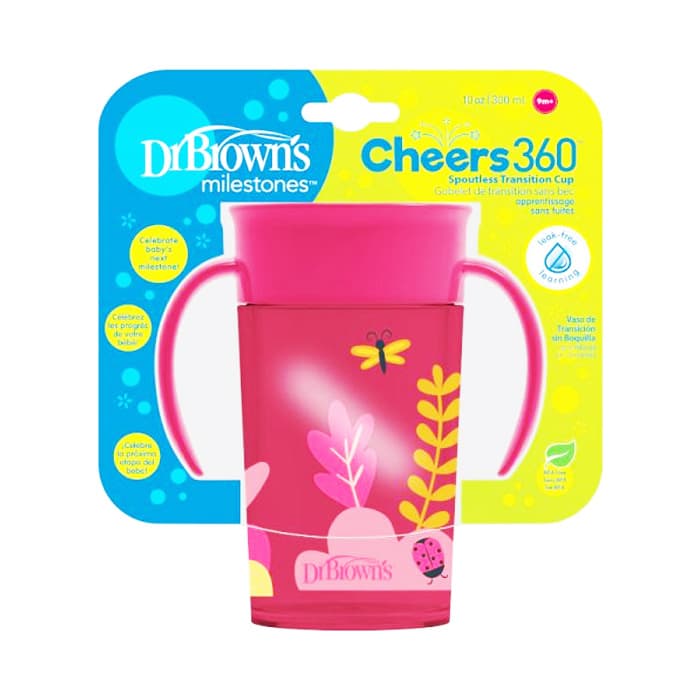 لیوان 360 درجه 300 میل دسته دار دکتر براونز DR.Brown’s — تصویر ۹