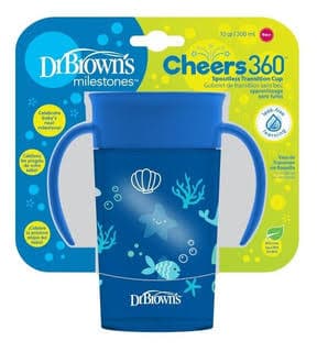 لیوان 360 درجه 300 میل دسته دار دکتر براونز DR.Brown’s — تصویر ۸