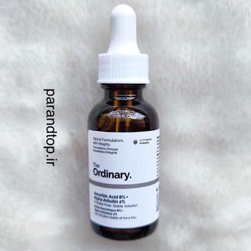 سرم اوردینری آسکوربیک اسید 8% و آلفا آربوتین 2% / The Ordinary Ascorbic Acid 8% + Alpha Arbutin 2%حجم 30میل (اصلی) — تصویر ۵