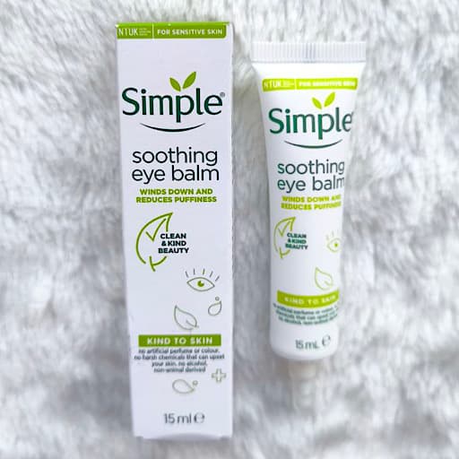 کرم دورچشم سیمپل مدل soothing eye balm (حجم15میل) اورجینال — تصویر ۲
