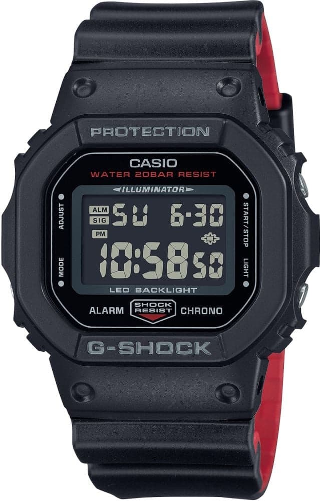 ساعت مچی مردانه کاسیو مدل CASIO DW-5600UHR-1DR — تصویر ۲