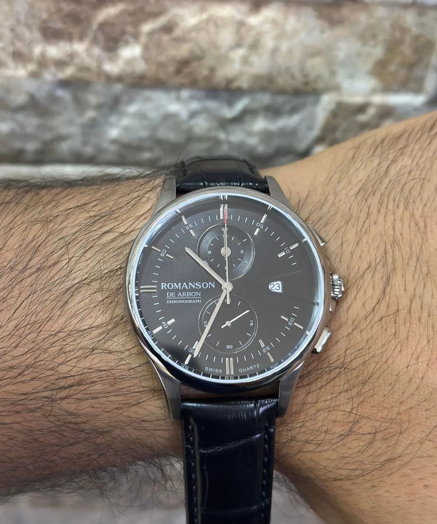 ساعت مچی رومانسون مردانه مدلROMANSON CB5A09HMBWA3R5 — تصویر ۵