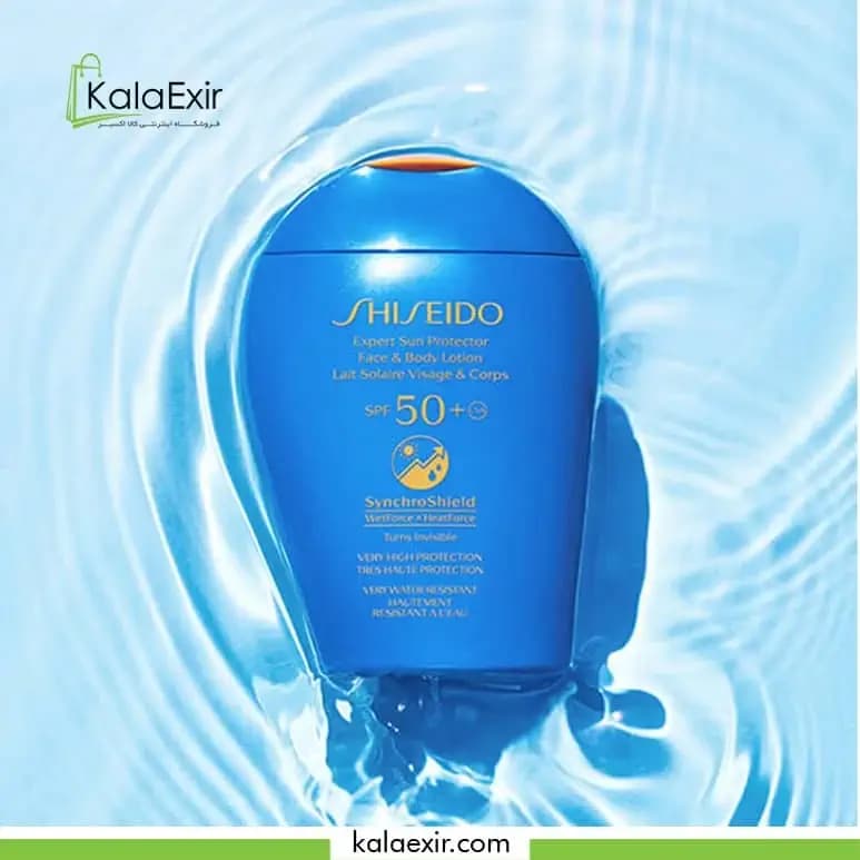 لوسیون ضد آفتاب ضد چروک شیسیدو با SPF 50 حجم 150 میل — تصویر ۴