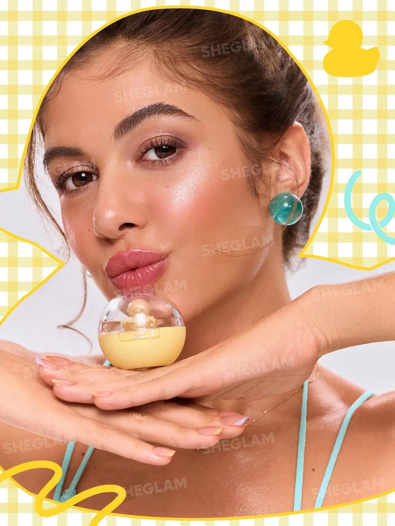 هایلایتر سه بعدی شیگلم مدل Lucky Duck از کالکشن Bubble Bath — تصویر ۵